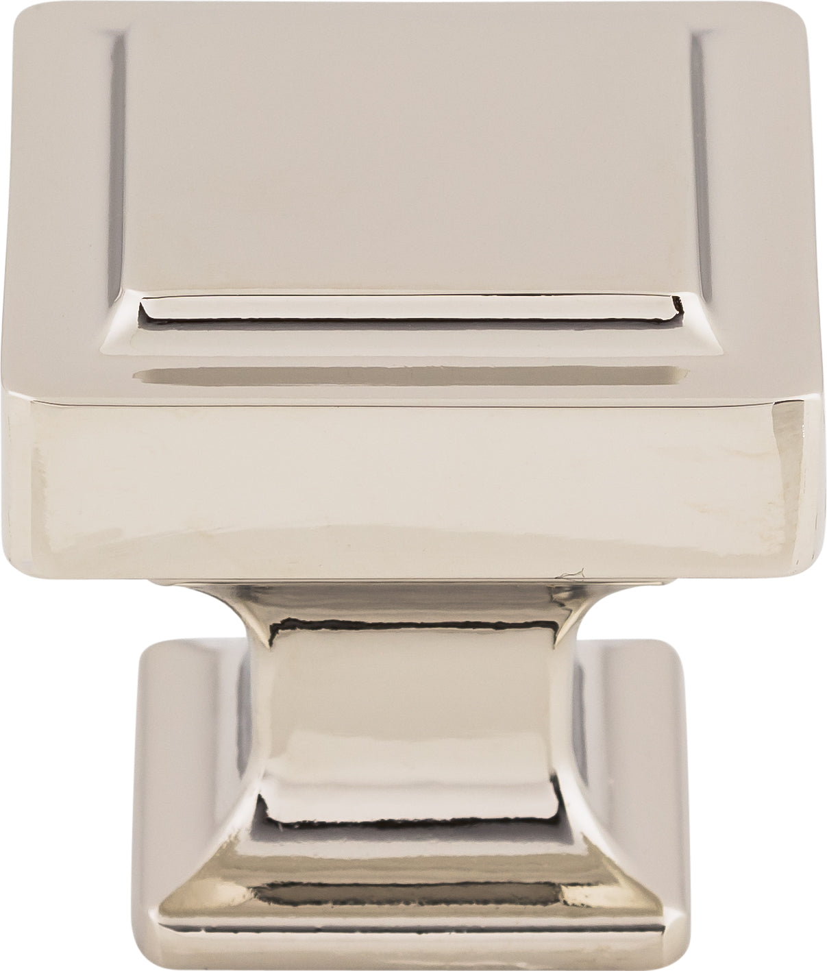 Top Knobs Ascendra Series 1-1/4"L Knob, Polished Nickel