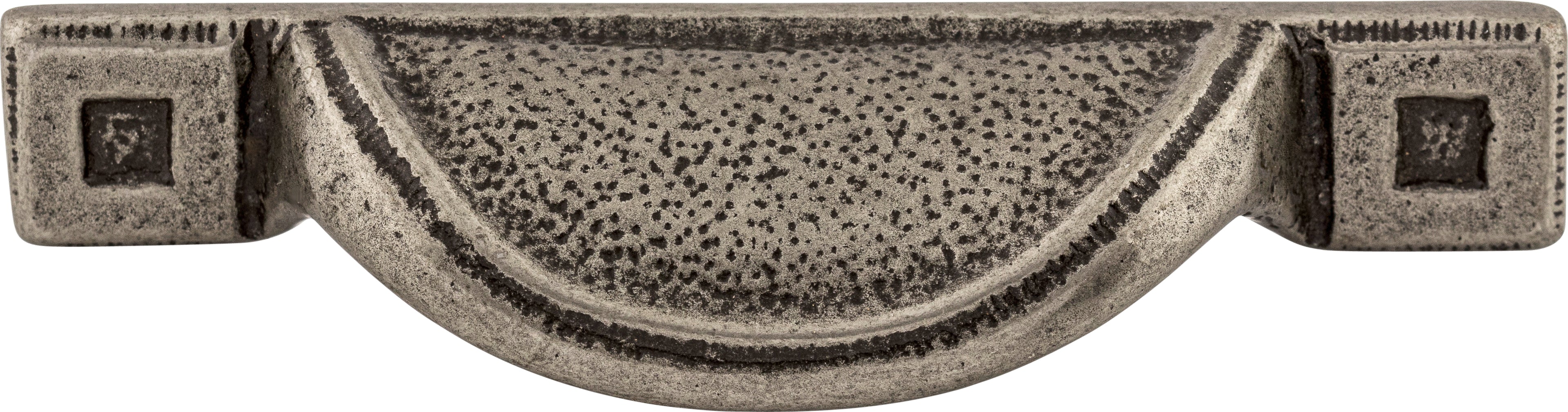 Top Knobs Cup Series 2-1/2"(64mm) CC Cup Pull, Cast Iron