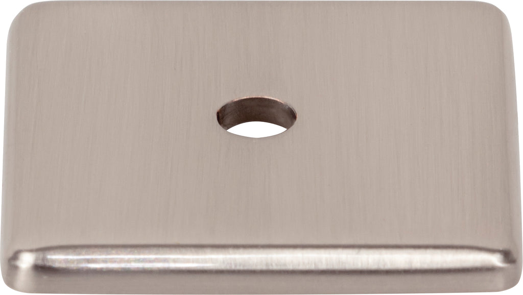 Top Knobs Radcliffe Series 1-1/4"L Backplate, Brushed Satin Nickel