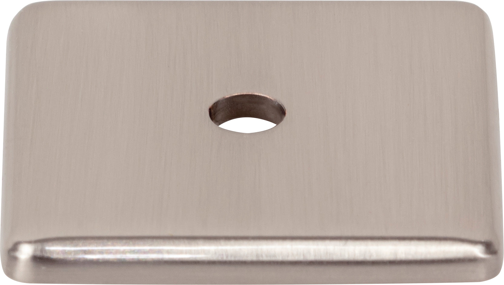 Top Knobs Radcliffe Series 1-1/4"L Backplate, Brushed Satin Nickel