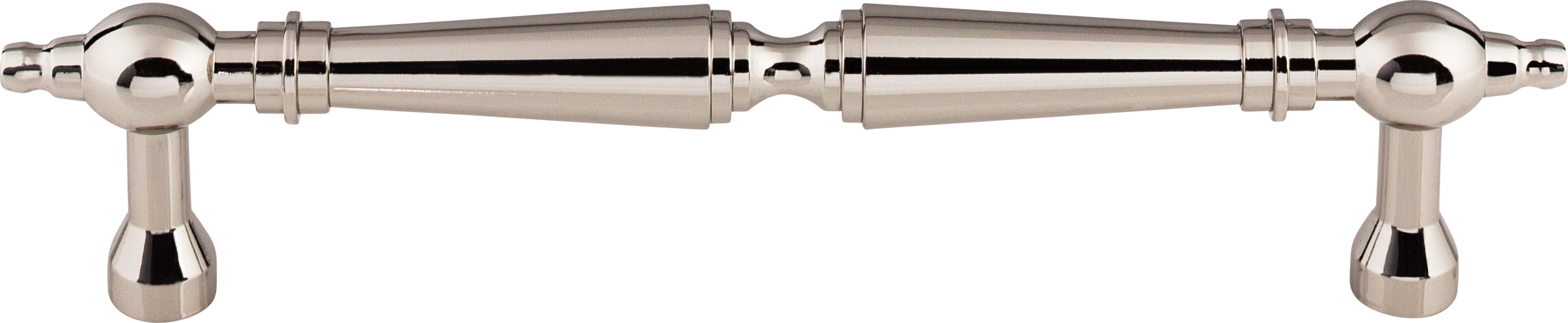 Top Knobs Asbury Series 7"(178mm) CC Pull, Polished Nickel