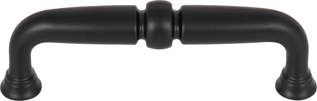 Top Knobs Henderson Series 3-3/4"(95mm) CC Pull, Flat Black