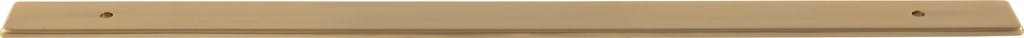 Top Knobs Radcliffe Series 12"(304mm) CC Backplate, Honey Bronze