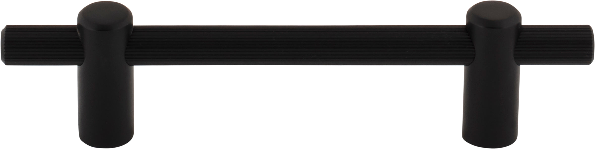 Top Knobs Dempsey Series 3-3/4"(95mm) CC Pull, Flat Black