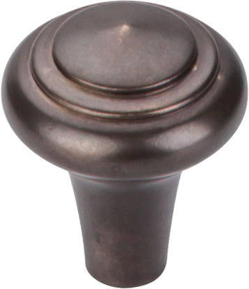 Top Knobs Aspen Peak Series 1"L Knob, Medium Bronze