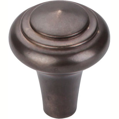 Top Knobs Aspen Peak Series 1"L Knob, Medium Bronze