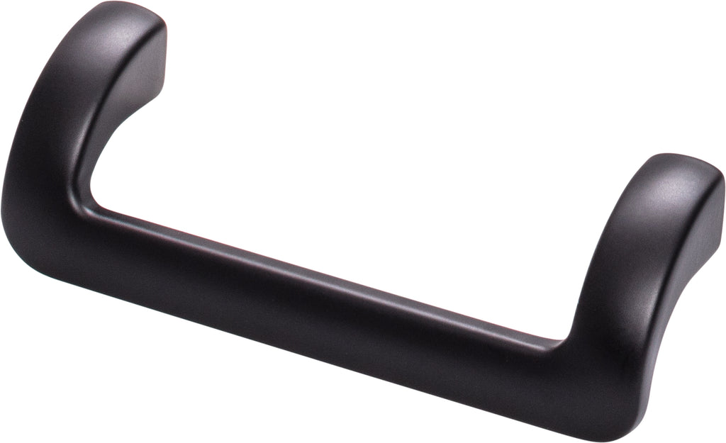 Top Knobs Kentfield Series 3-3/4"(95mm) CC Pull, Flat Black