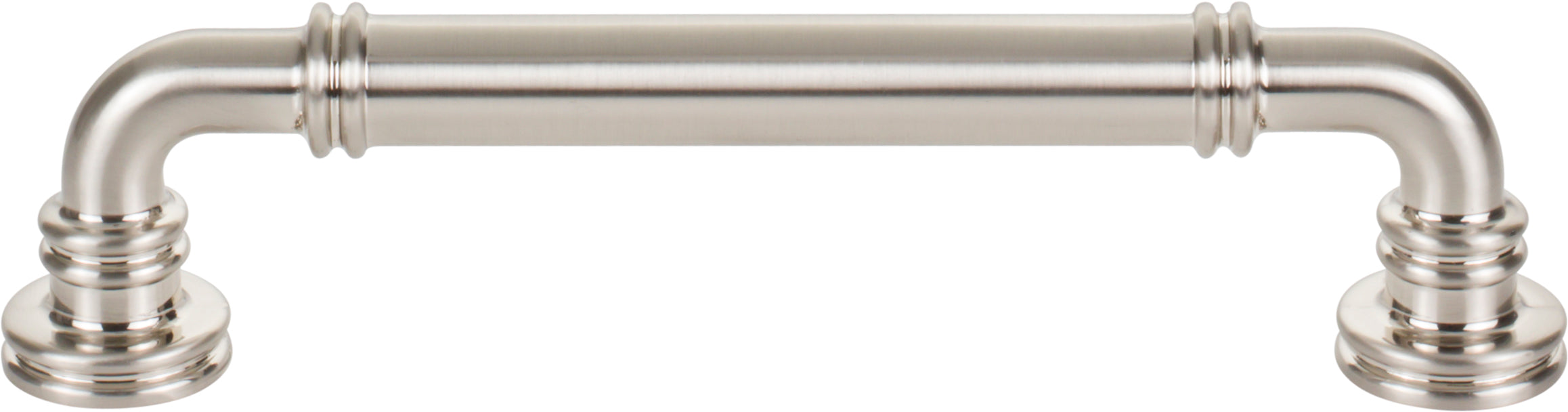 Top Knobs Cranford Series 5-1/16"(128mm) CC Pull, Brushed Satin Nickel