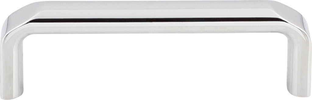 Top Knobs Exeter Series 3-3/4"(95mm) CC Pull, Polished Chrome