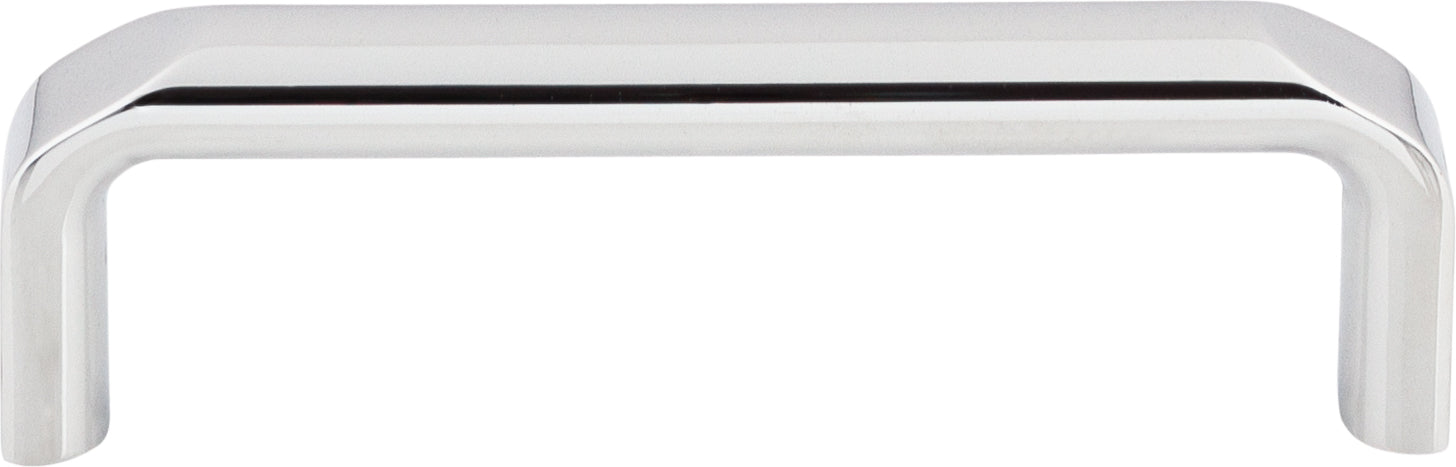 Top Knobs Exeter Series 3-3/4"(95mm) CC Pull, Polished Chrome