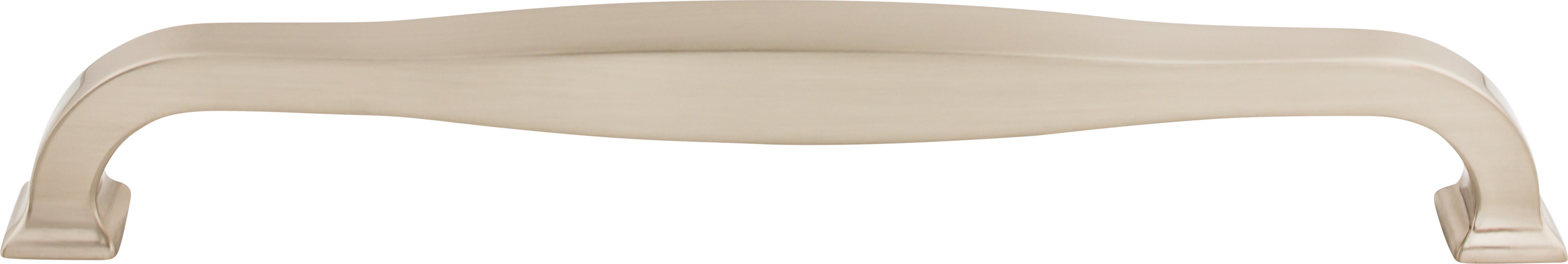 Top Knobs Contour Series 12"(304mm) CC Appliance Pull, Brushed Satin Nickel