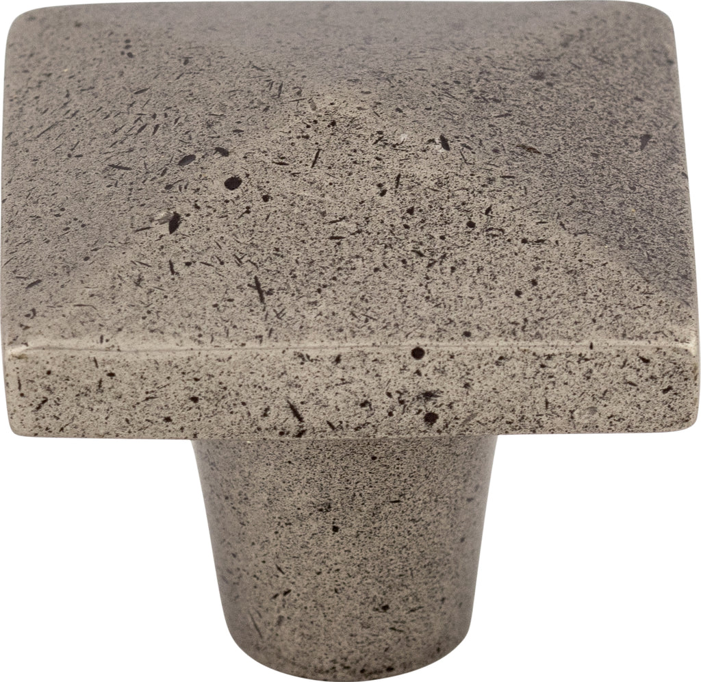 Top Knobs Aspen Square Series 1-1/2"L Knob, Silicon Bronze Light