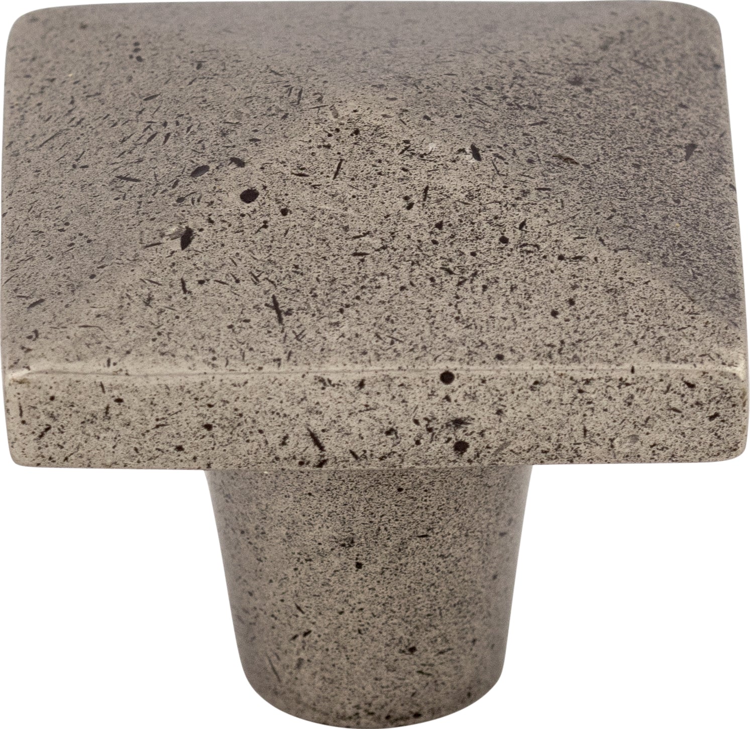 Top Knobs Aspen Square Series 1-1/2"L Knob, Silicon Bronze Light