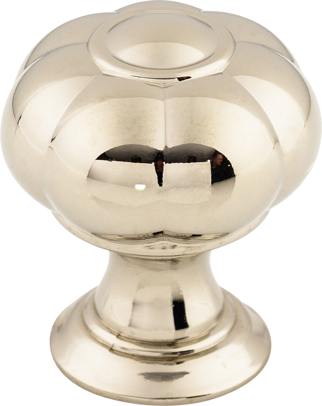 Top Knobs Allington Series 1-1/4"L Knob, Polished Nickel