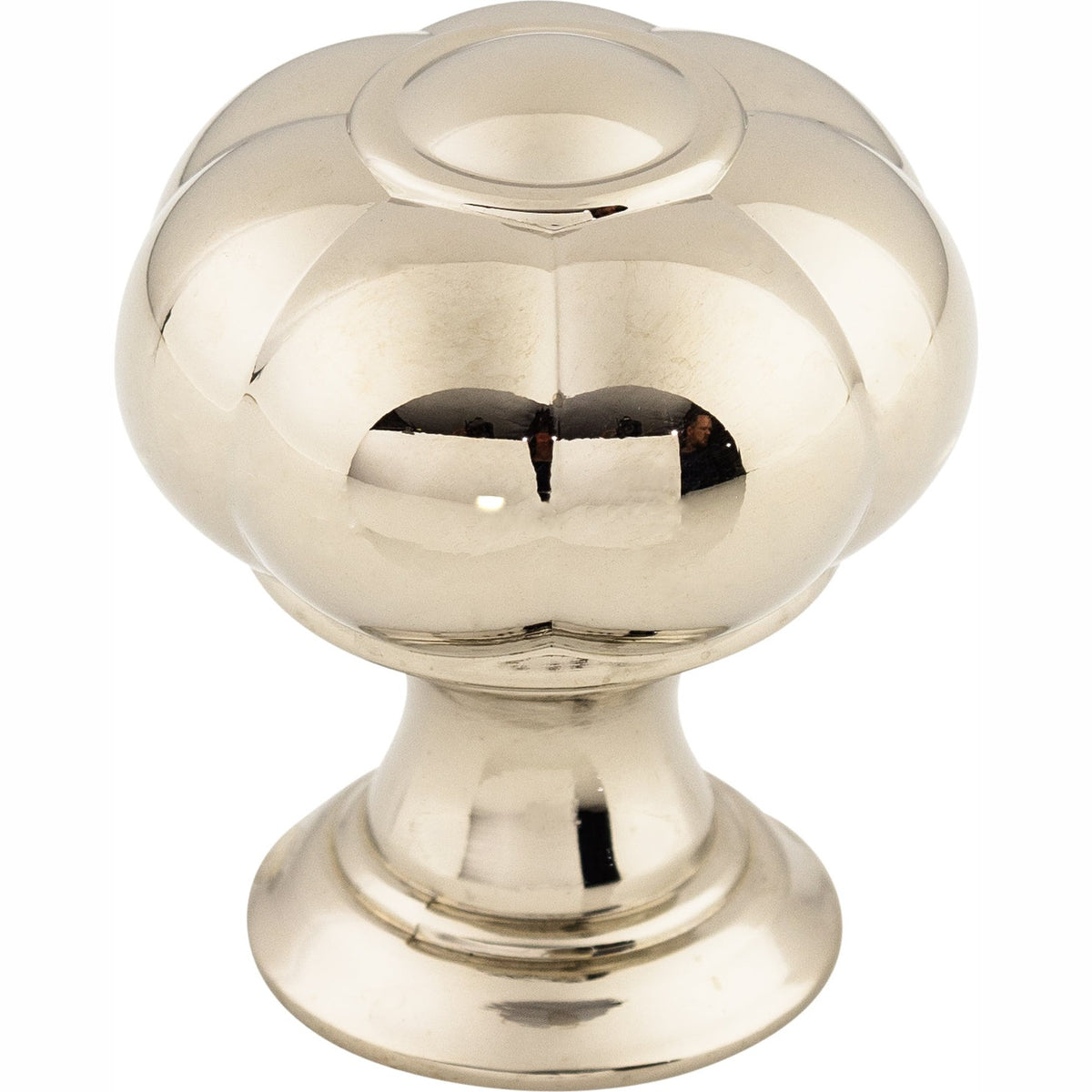 Top Knobs Allington Series 1-1/4"L Knob, Polished Nickel