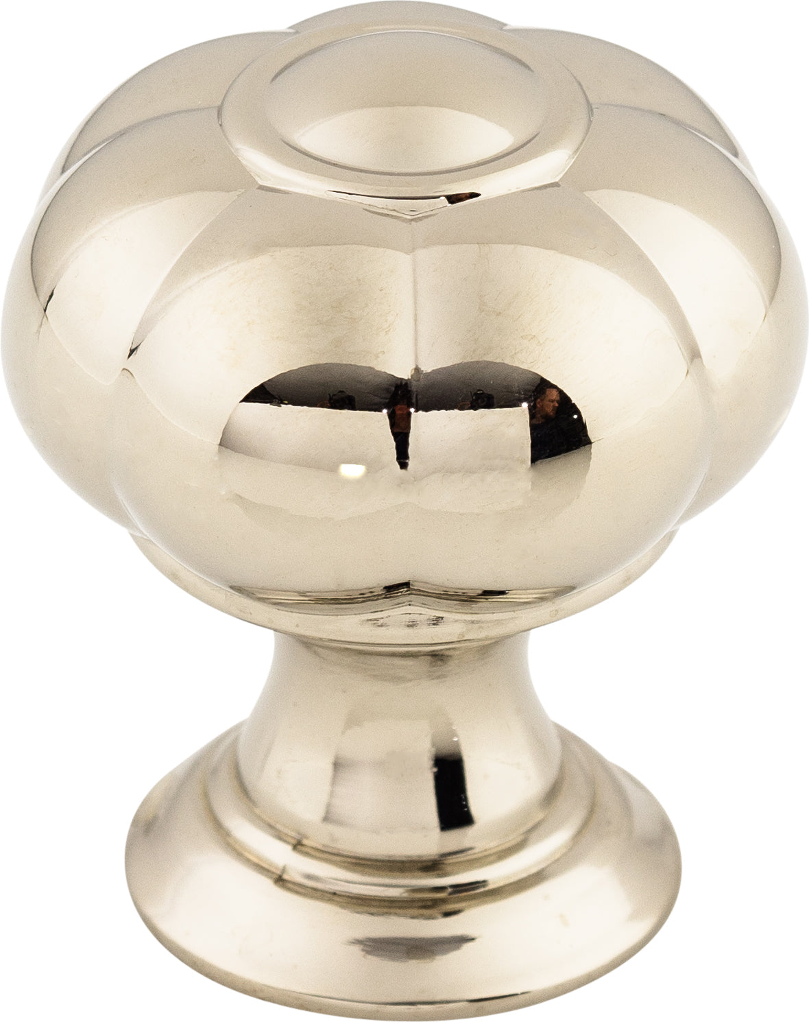 Top Knobs Allington Series 1-1/4"L Knob, Polished Nickel