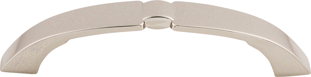 Top Knobs Lida Series 3-3/4"(95mm) CC Pull, Polished Nickel