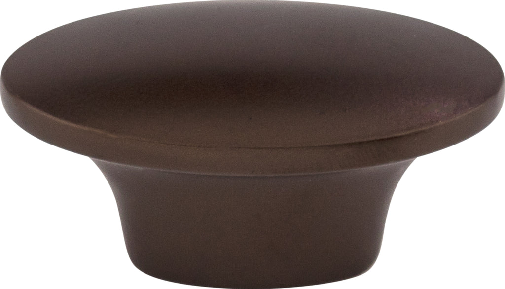 Top Knobs Oval Series 1-1/2"L Knob, Oil Rubbed Bronze
