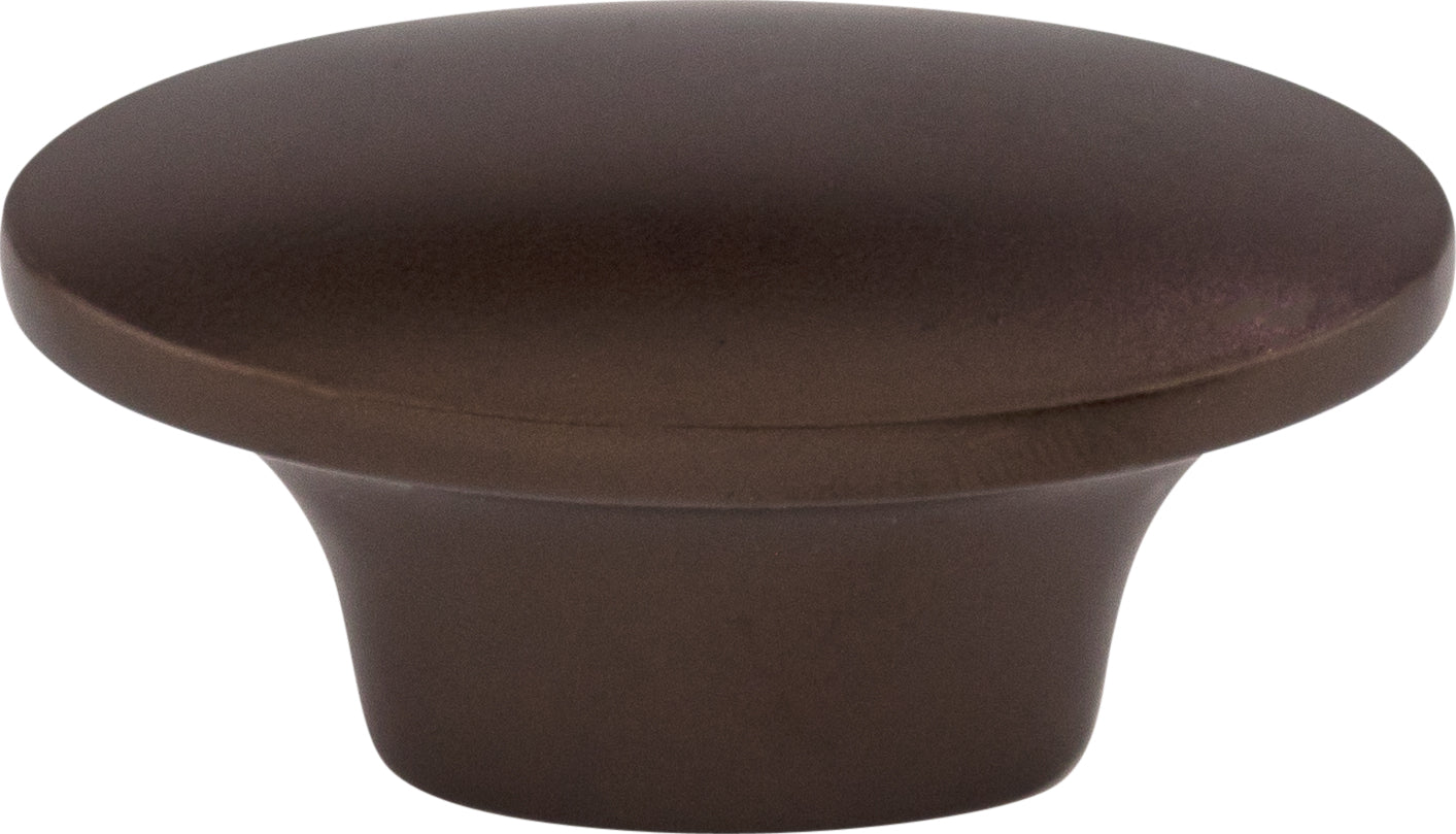 Top Knobs Oval Series 1-1/2"L Knob, Oil Rubbed Bronze