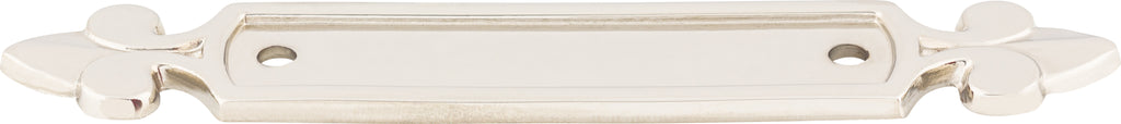 Top Knobs Dover Series 2-1/2"(64mm) CC Backplate, Polished Nickel