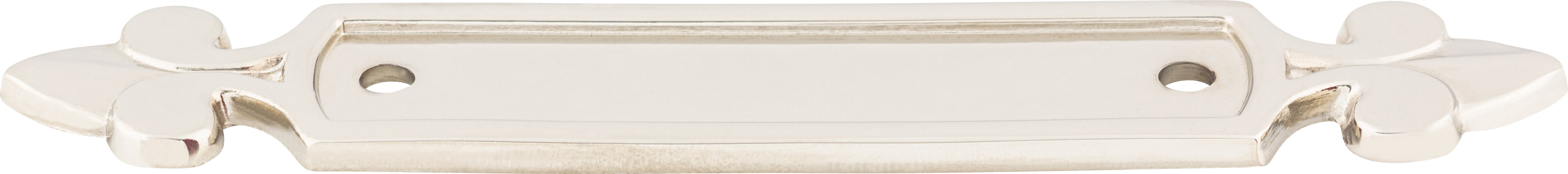 Top Knobs Dover Series 2-1/2"(64mm) CC Backplate, Polished Nickel