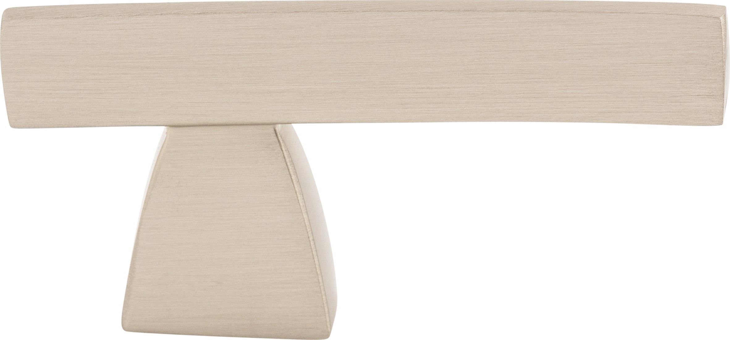 Top Knobs Arched Series 2-1/2"L Knob/Pull, Brushed Satin Nickel