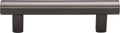 Top Knobs Hillmont Series 3"(76mm) CC Pull, Ash Gray