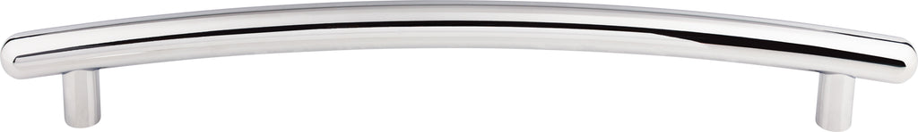 Top Knobs Curved Series 12"(304mm) CC Appliance Pull, Polished Chrome