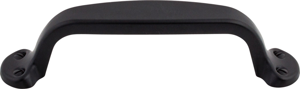 Top Knobs Trunk Series 3-3/4"(95mm) CC Pull, Flat Black