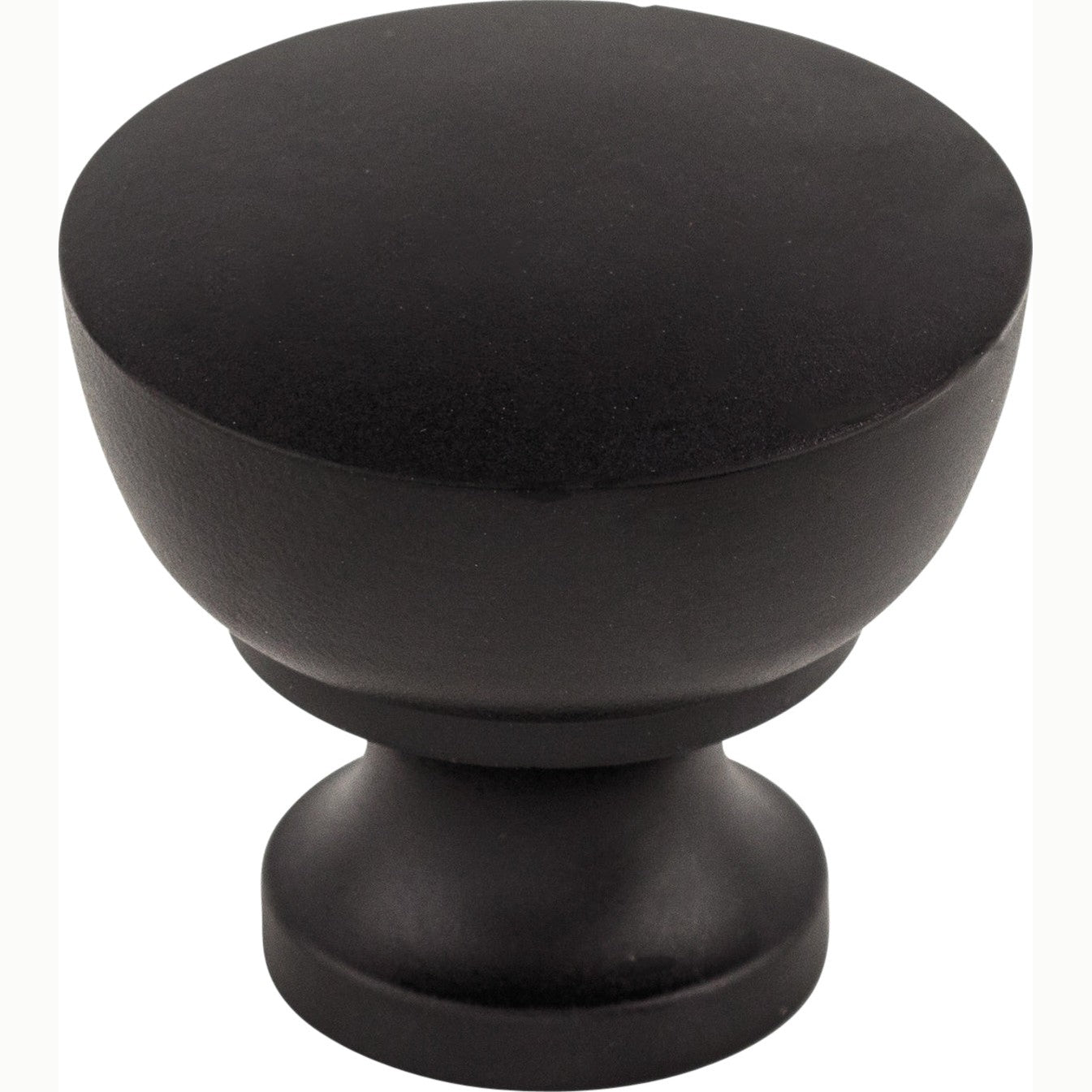 Top Knobs Bergen Series 1-1/4"L Knob, Flat Black