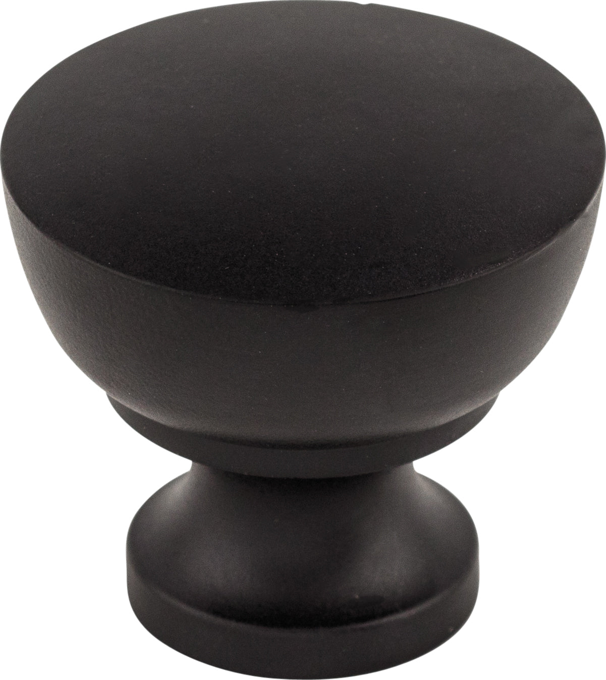 Top Knobs Bergen Series 1-1/4"L Knob, Flat Black