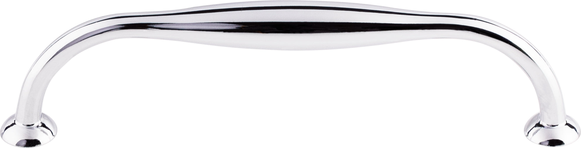 Top Knobs Shrewsbury Series 5-1/16"(128mm) CC D-Pull, Polished Chrome