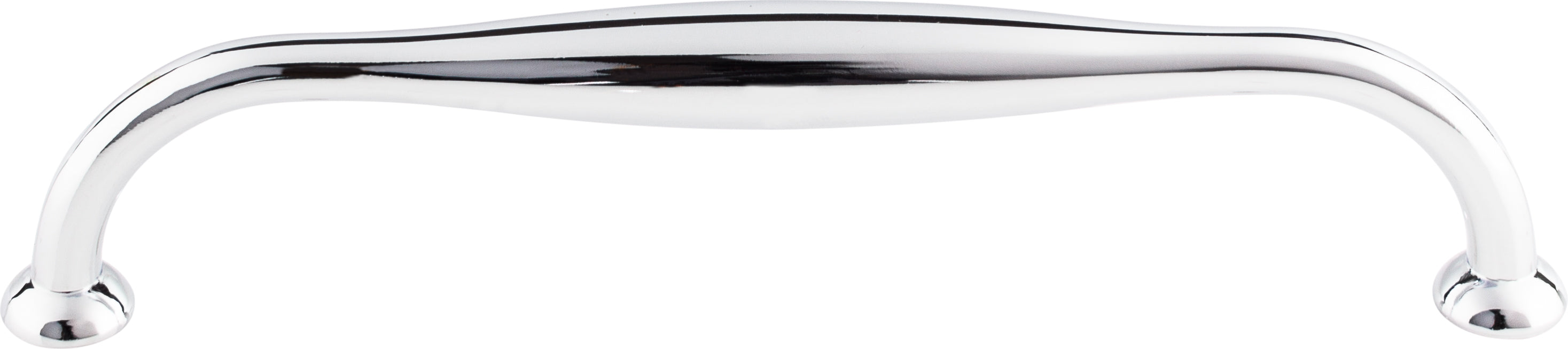 Top Knobs Shrewsbury Series 7-1/2"(191mm) CC D-Pull, Polished Chrome