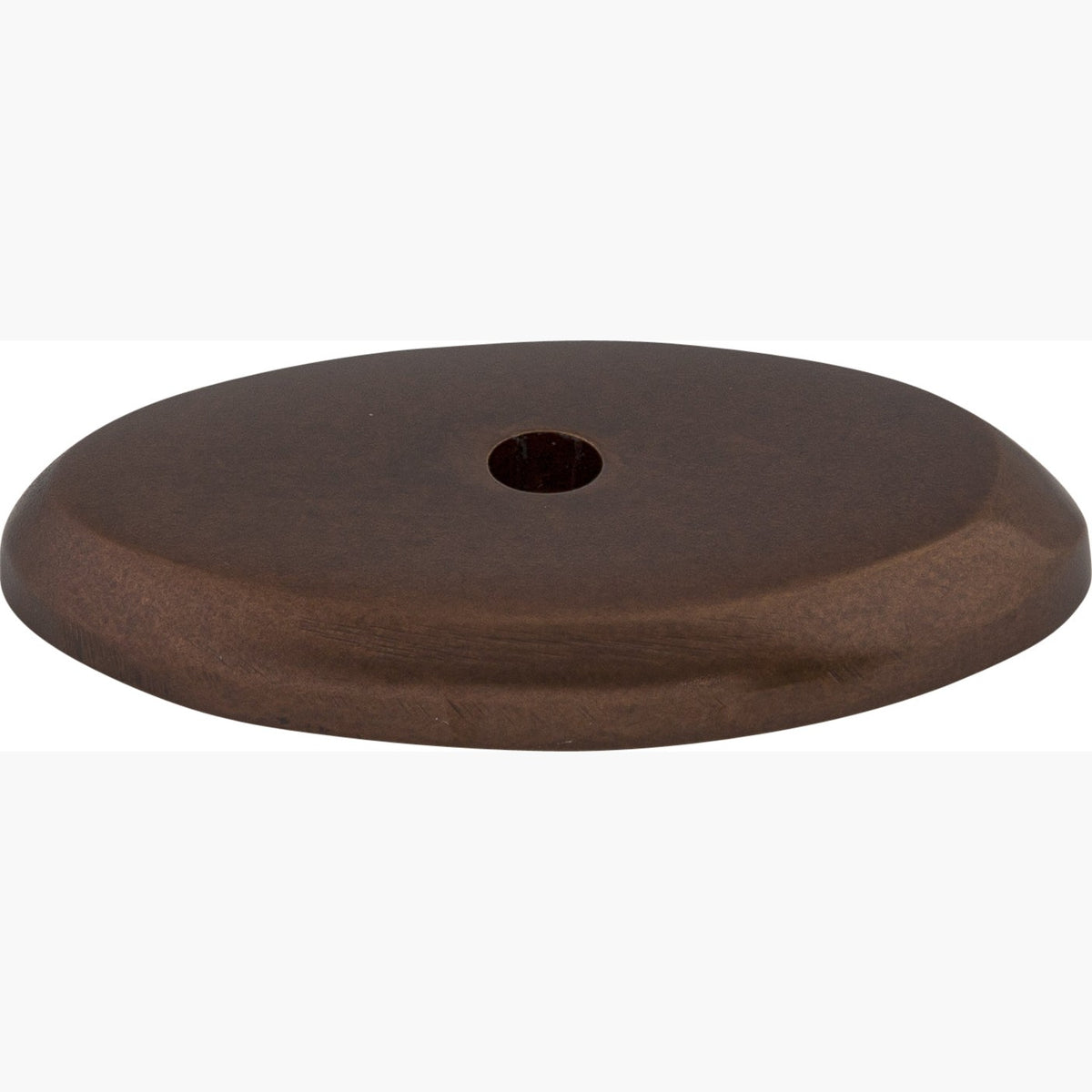 Top Knobs Aspen Backplates Series 1-1/2"L Oval, Mahogany Bronze