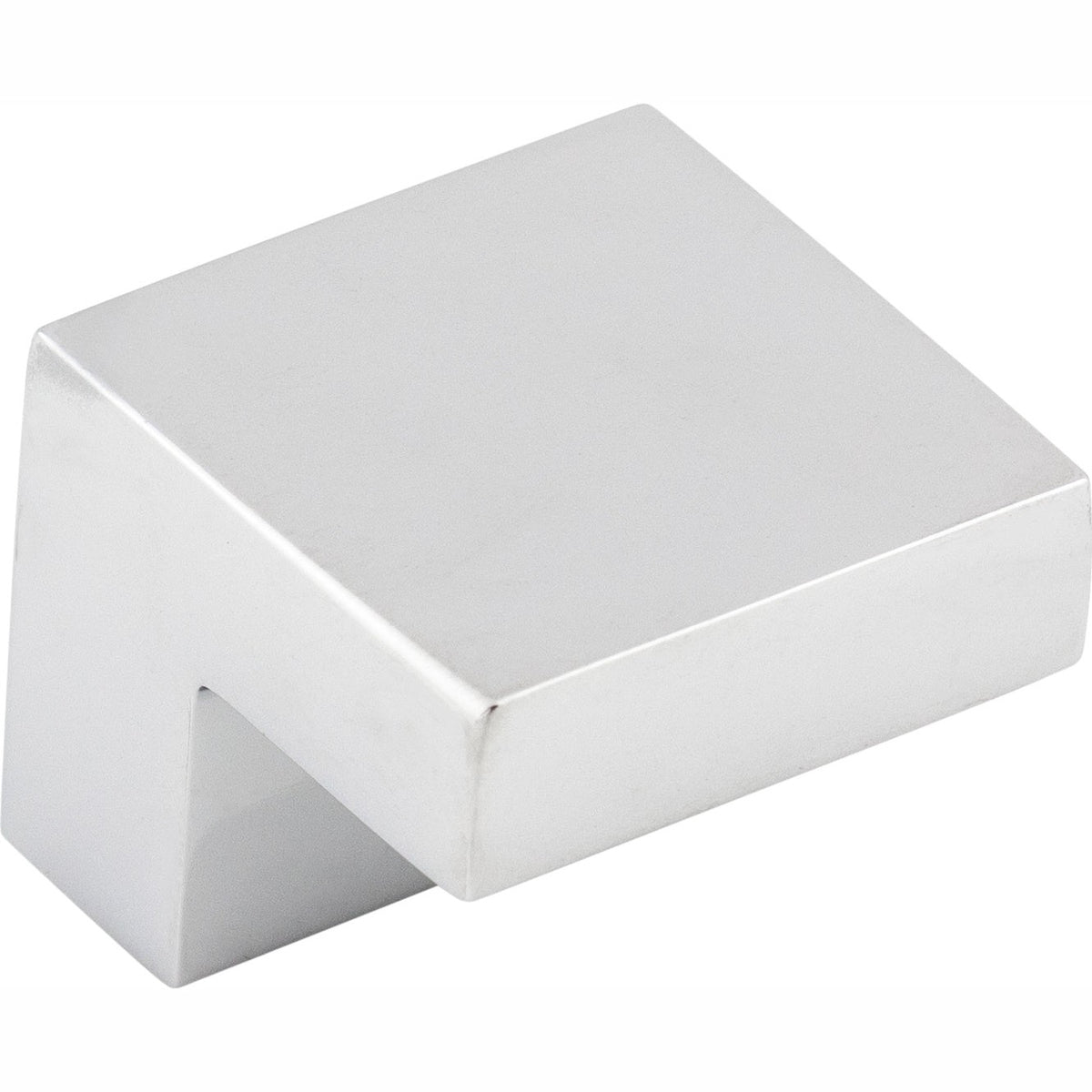 Top Knobs Square Series 1"L Knob, Polished Chrome
