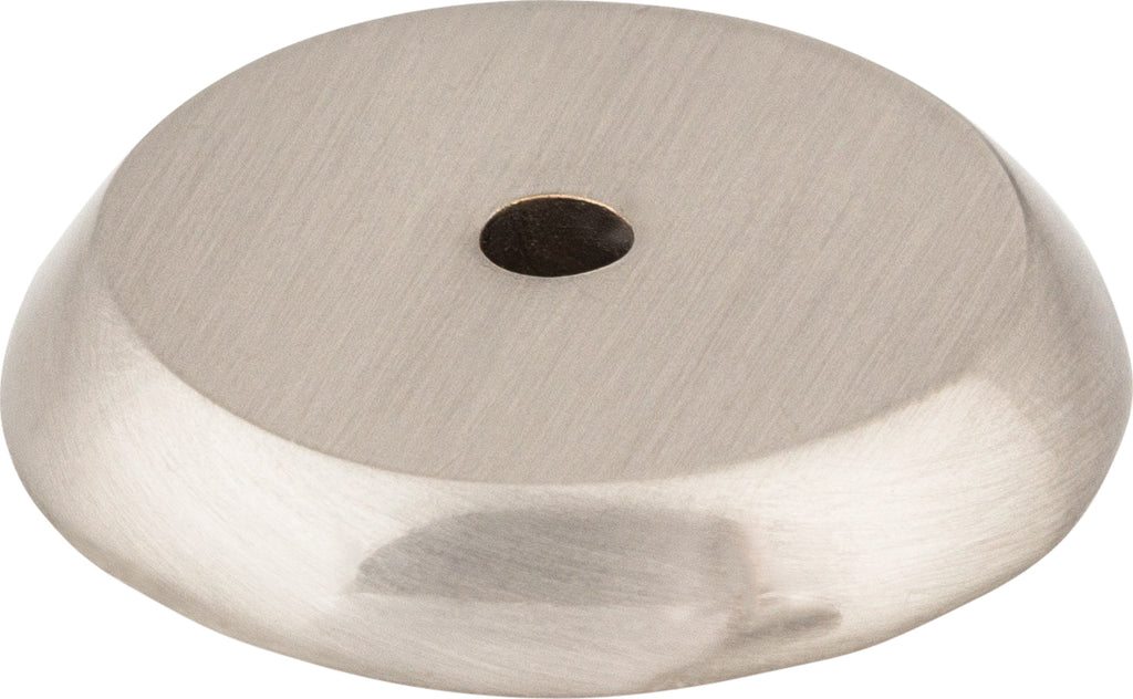 Top Knobs Aspen II Backplate Series 1-1/4"L Round, Brushed Satin Nickel
