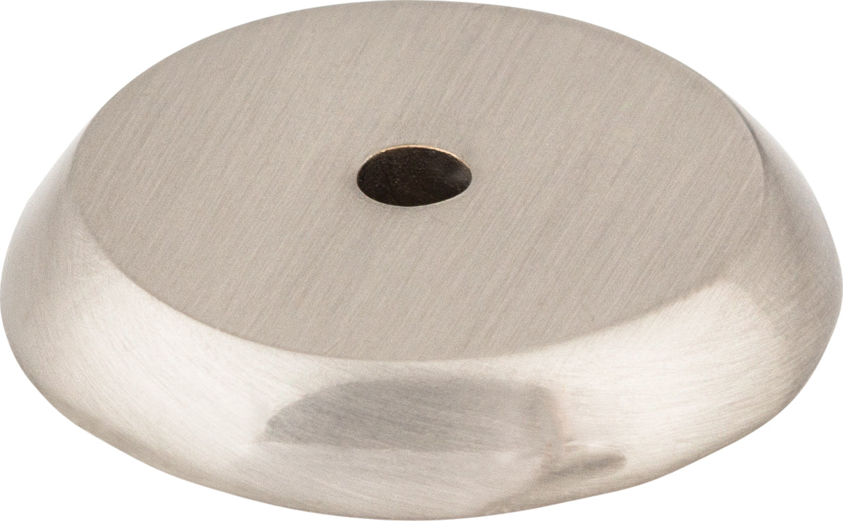 Top Knobs Aspen II Backplate Series 1-1/4"L Round, Brushed Satin Nickel