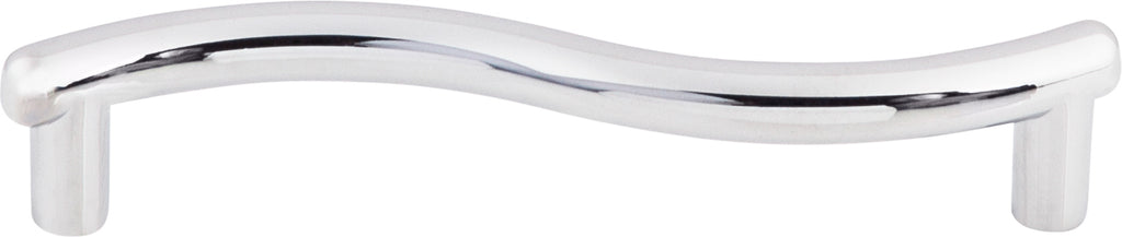 Top Knobs Spiral Series 3-3/4"(95mm) CC Pull, Polished Chrome