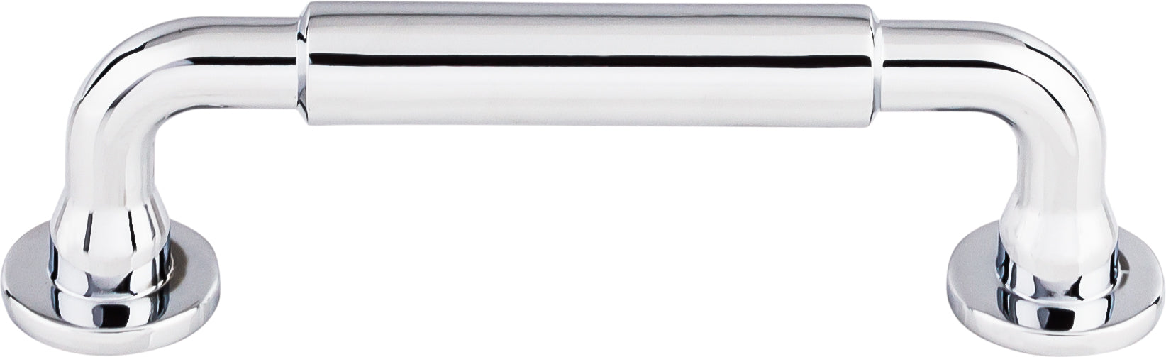Top Knobs Lily Series 3-3/4"(95mm) CC Pull, Polished Chrome
