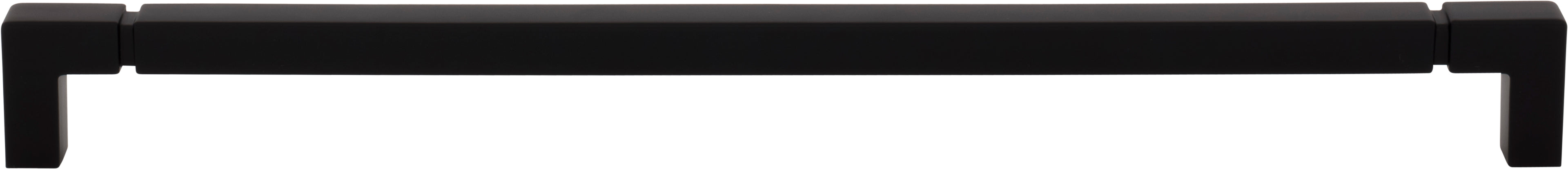 Top Knobs Langston Series 12"(304mm) CC Pull, Flat Black