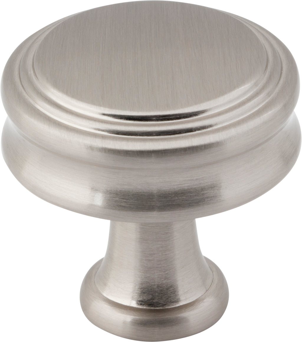 Top Knobs Coddington Series 1-1/4"L Knob, Brushed Satin Nickel