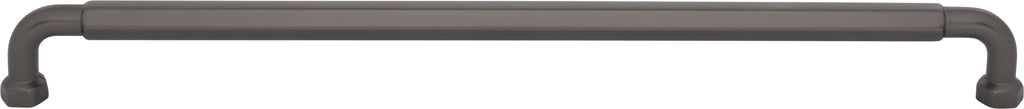 Top Knobs Dustin Series 12"(304mm) CC Pull, Ash Gray