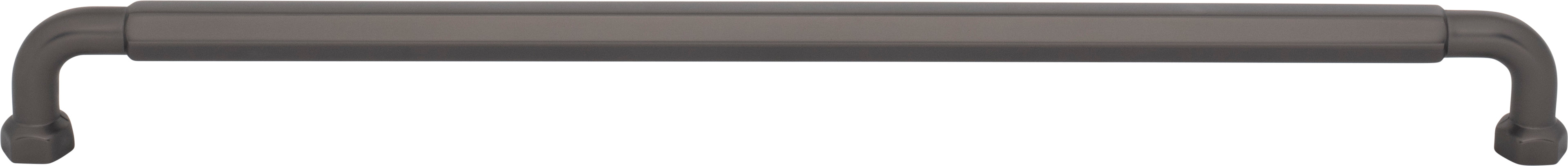 Top Knobs Dustin Series 12"(304mm) CC Pull, Ash Gray