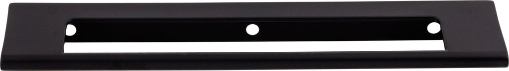 Top Knobs Europa Series 6"(152mm) CC Cut Out Tab Pull, Flat Black