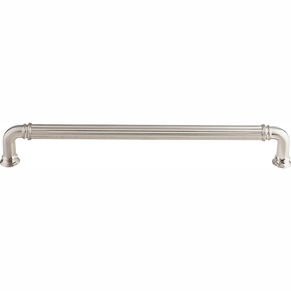 Top Knobs Reeded Series 18"(457mm) CC Appliance Pull, Brushed Satin Nickel
