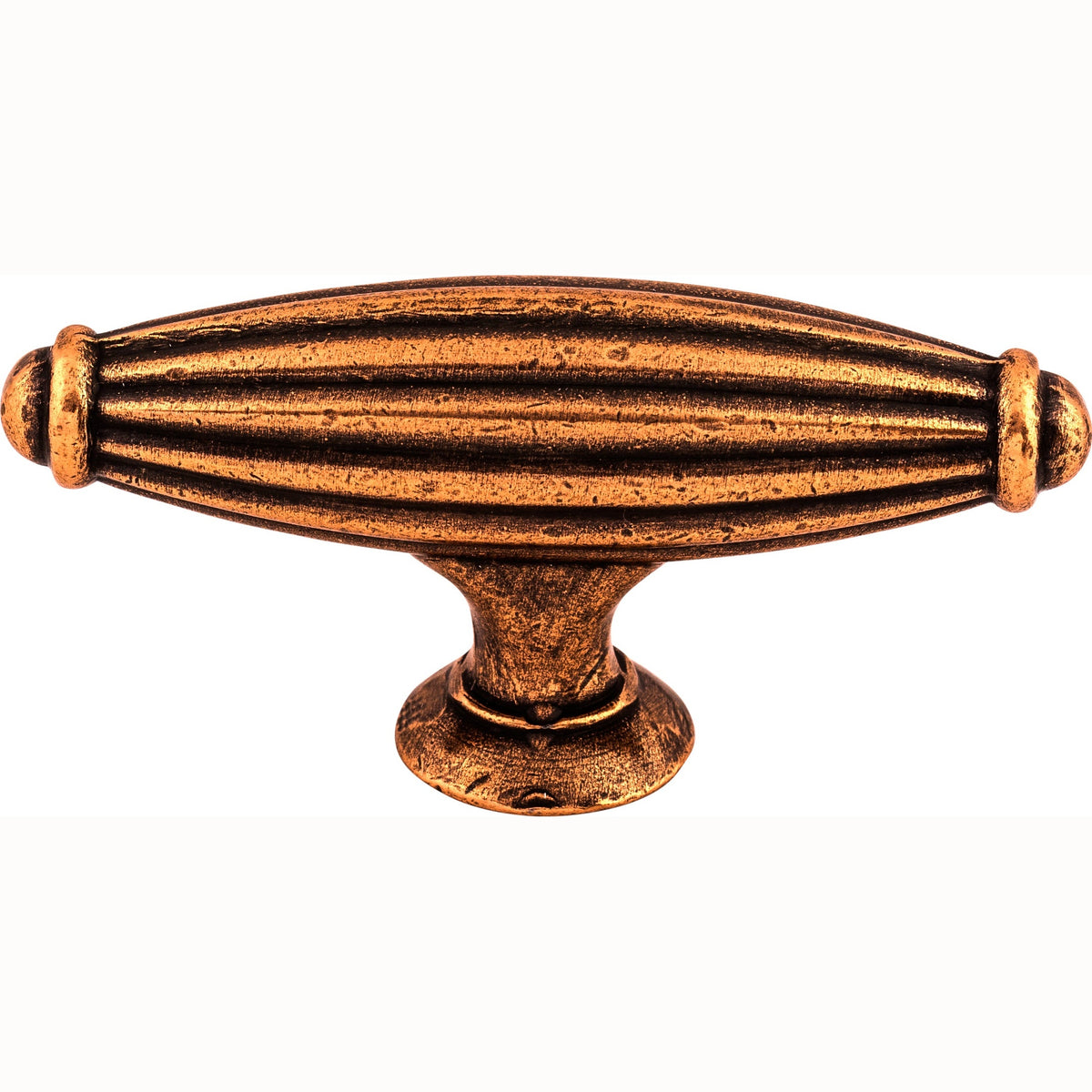 Top Knobs Tuscany Series 2-5/8"L T-Handle, Old English Copper