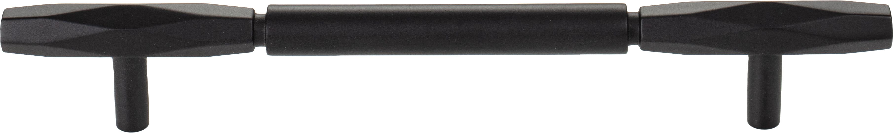 Top Knobs Kingsmill Series 6-5/16"(160mm) CC Pull, Flat Black