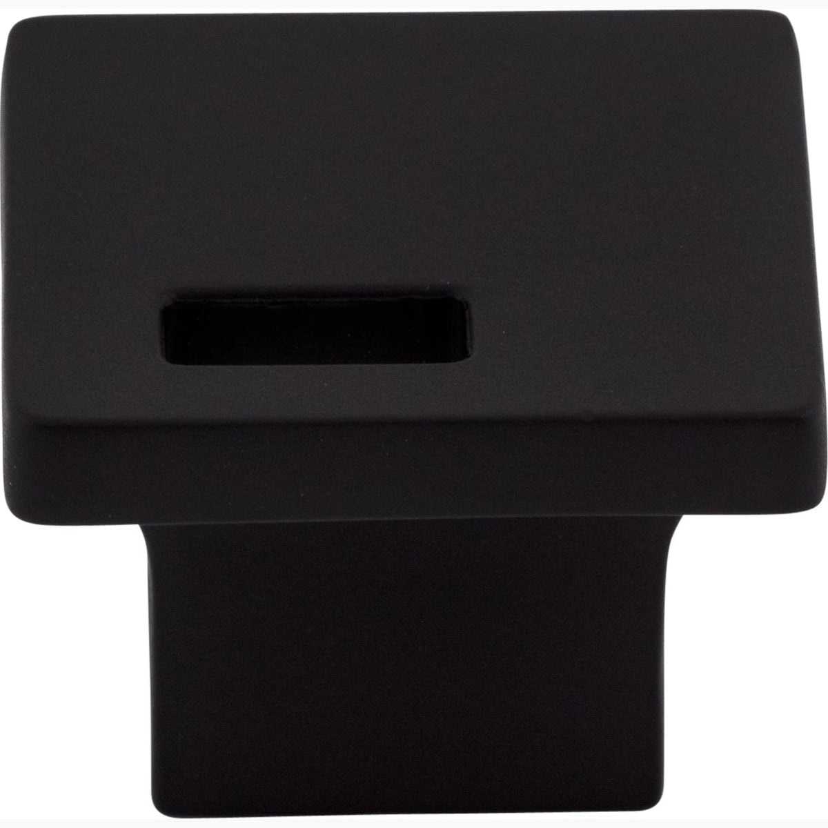 Top Knobs Modern Metro Series 1-1/4"L Slot Pull, Flat Black