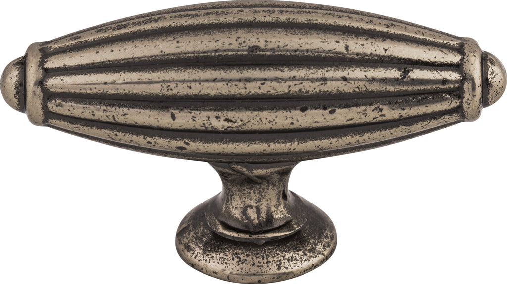 Top Knobs Tuscany Series 2-7/8"L T-Handle, Pewter Antique