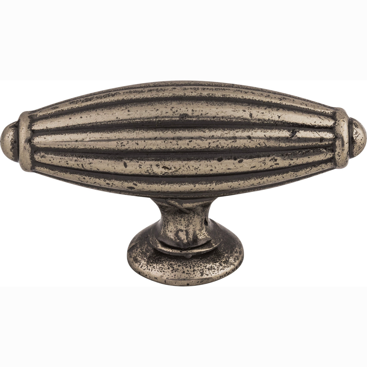 Top Knobs Tuscany Series 2-7/8"L T-Handle, Pewter Antique